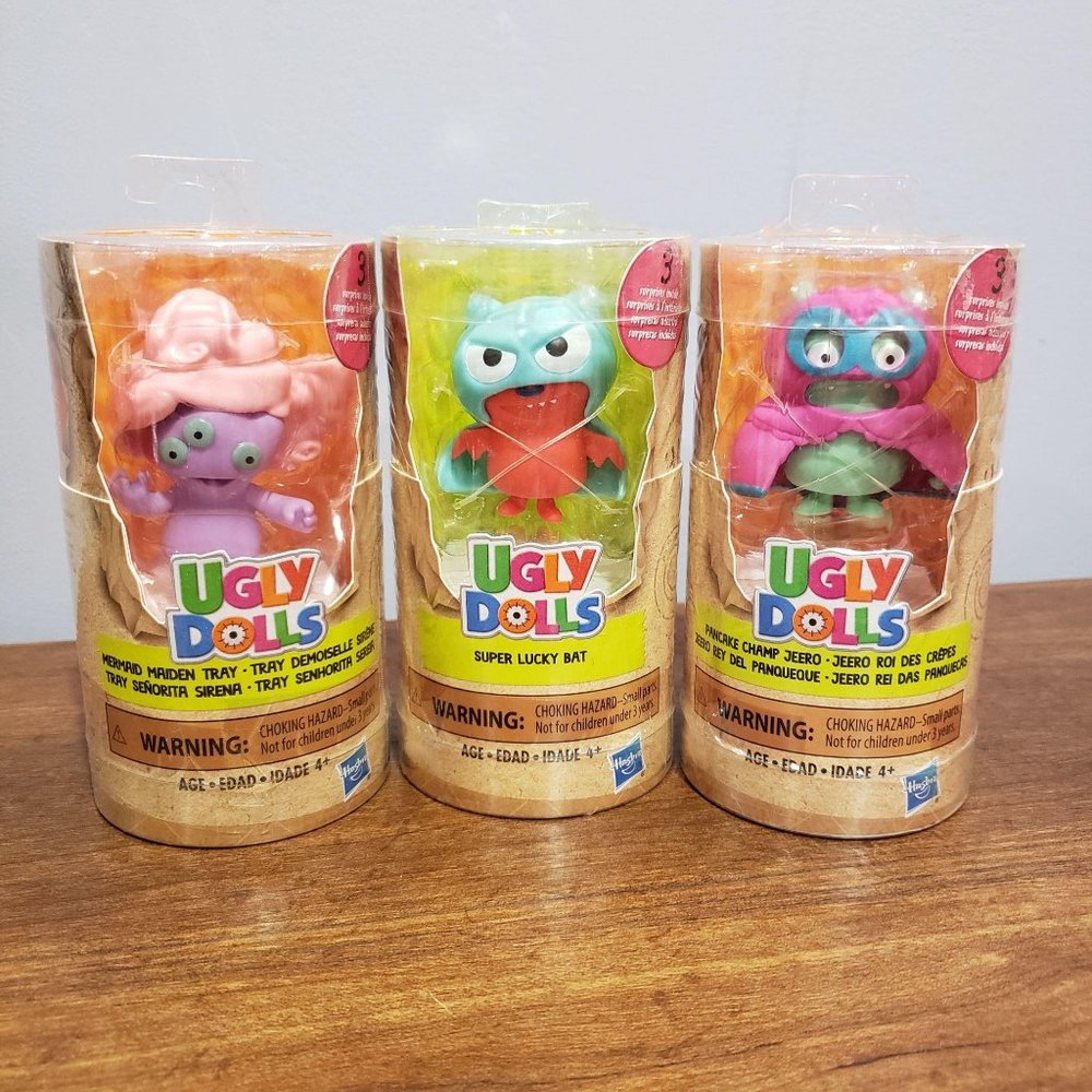 Ugly Dolls Figure Surprise Disguise Set of 3 Tray